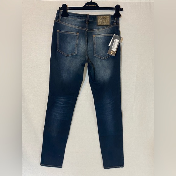 CAVALLI -straight leg denim pant - Picture 2 of 7